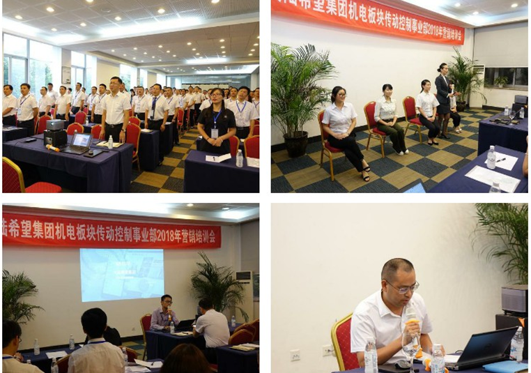 大陆希望集团2018年上半年机电版块谋划事情会 - 公司新闻 - 希望森兰科技股份有限公司