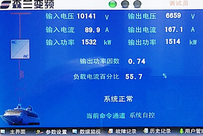福建省首套智能岸电电源系统在厦门港乐成联船 - 公司新闻 - 希望森兰科技股份有限公司